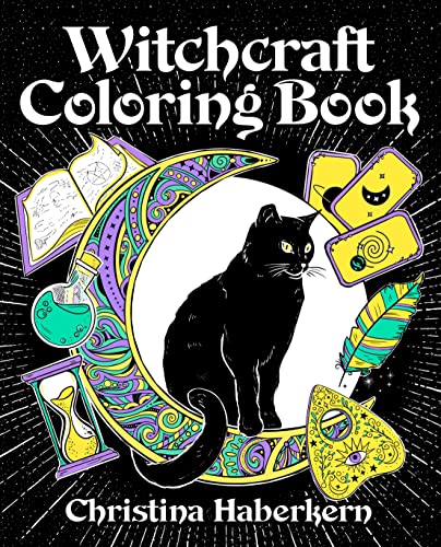 Witchcraft Coloring Book -- Christina Haberkern, Paperback