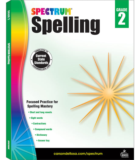 Spectrum Spelling, Grade 2: Volume 29 -- Spectrum, Paperback