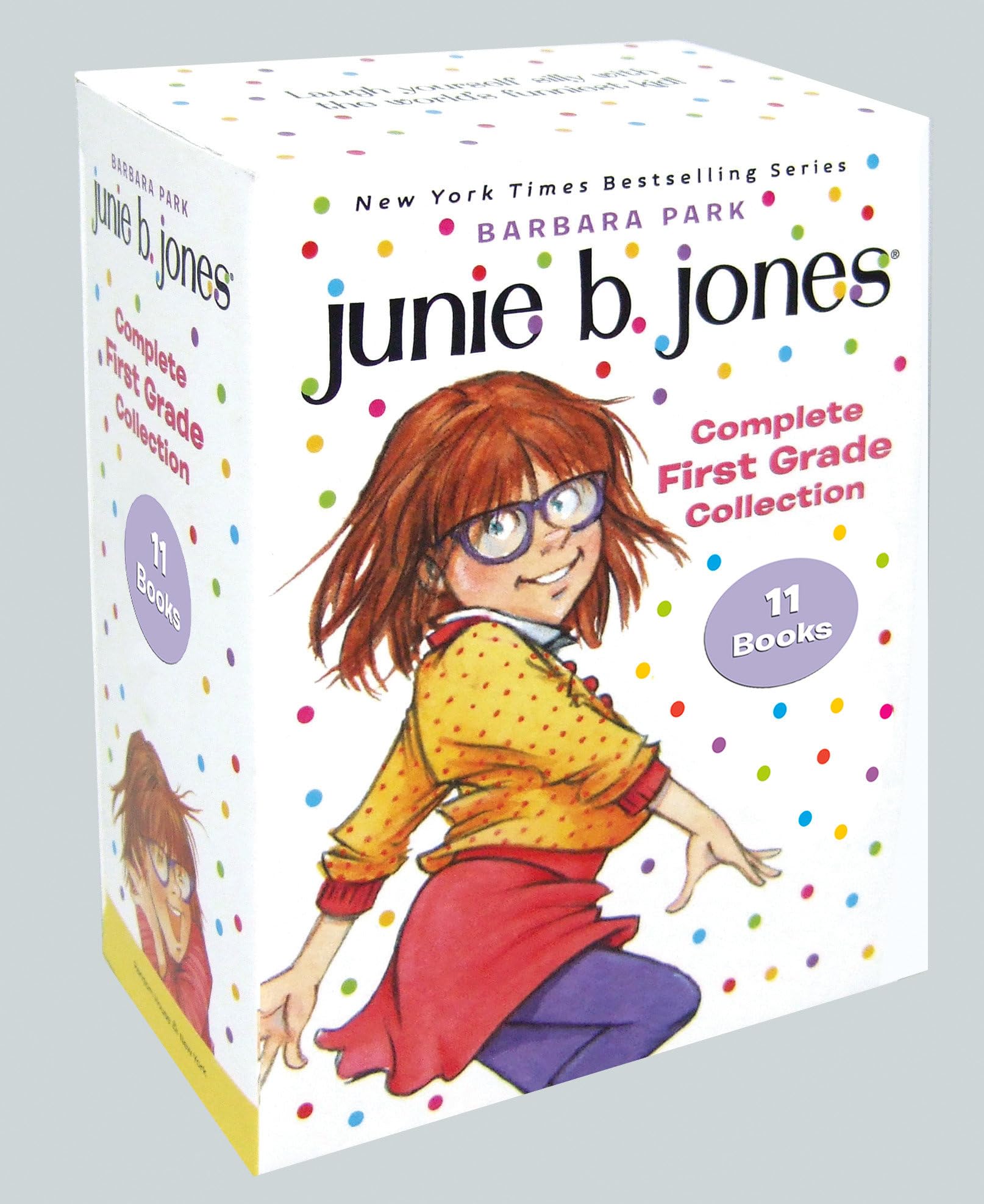 Junie B. Jones Complete First Grade Collection: Books 18-28 with Paper Dolls in Boxed Set by Park, Barbara