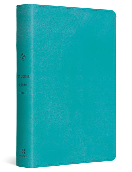 ESV Student Study Bible (Trutone, Turquoise) -- Esv Bibles, Bible