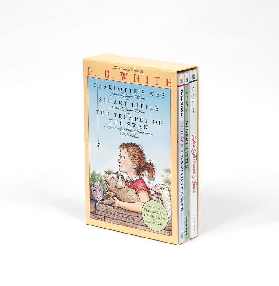 E. B. White Box Set: 3 Classic Favorites: Charlotte's Web, Stuart Little, the Trumpet of the Swan -- E. B. White, Paperback