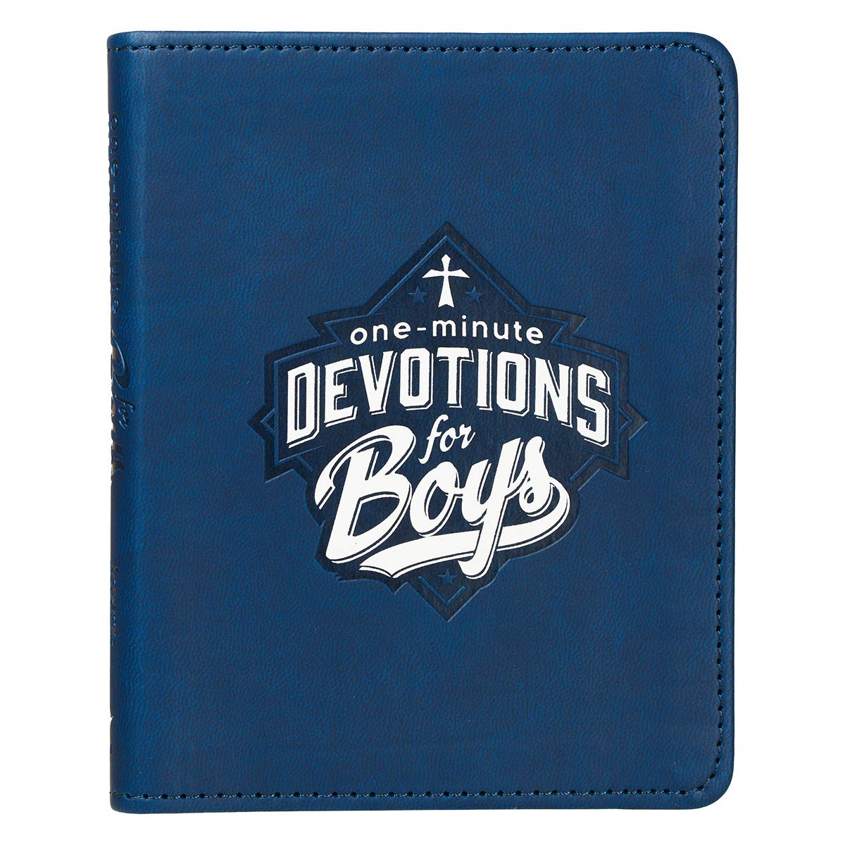 One-Min Devotions for Boys Lux-Leather by O'Neal Jayce