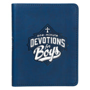 One-Min Devotions for Boys Lux-Leather by O'Neal Jayce