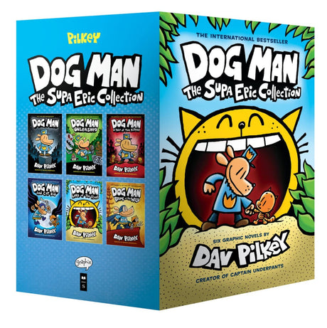 Dog Man: The Supa Epic Collection: From the Creator of Captain Underpants (Dog Man #1-6 Box Set) -- Dav Pilkey, Boxed Set