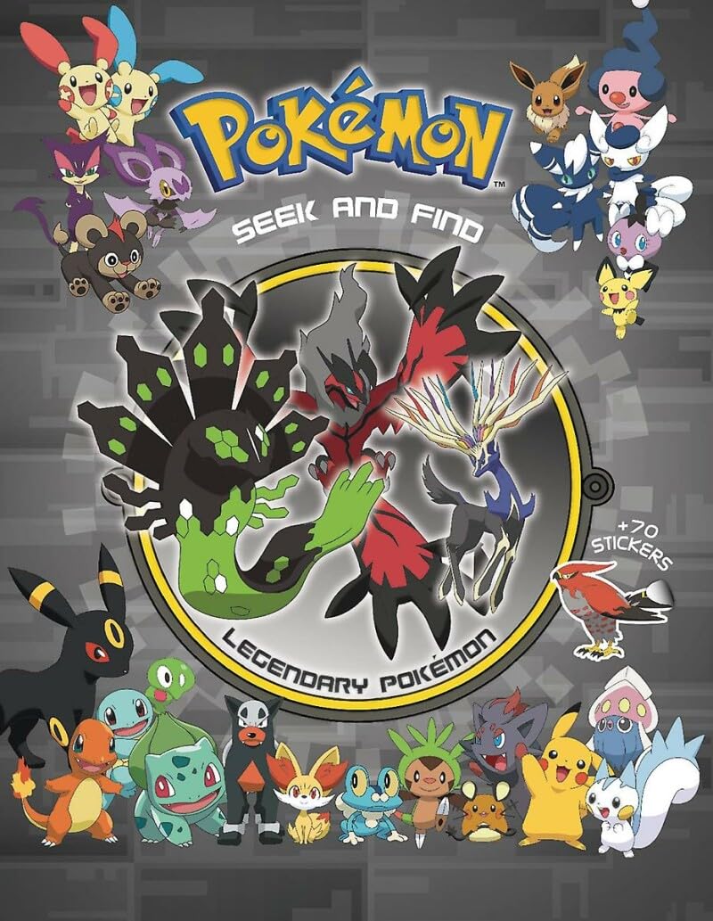 Pokémon Seek and Find: Legendary Pokémon by Viz_unknown