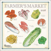 Farmer's Market 2026 Wall Calendar by Burgoyne, John
