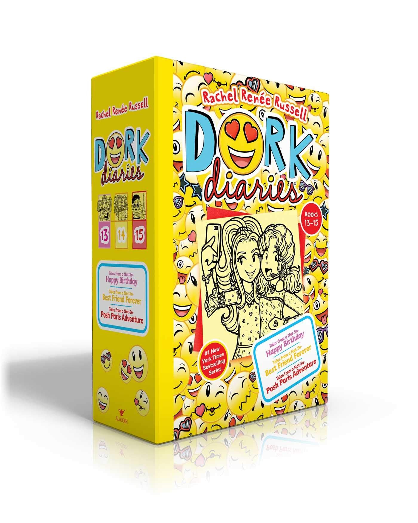 Dork Diaries Books 13-15 (Boxed Set): Dork Diaries 13; Dork Diaries 14; Dork Diaries 15 by Russell, Rachel Renée