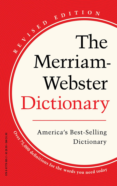 The Merriam-Webster Dictionary -- Merriam-Webster, Mass Market Paperbound
