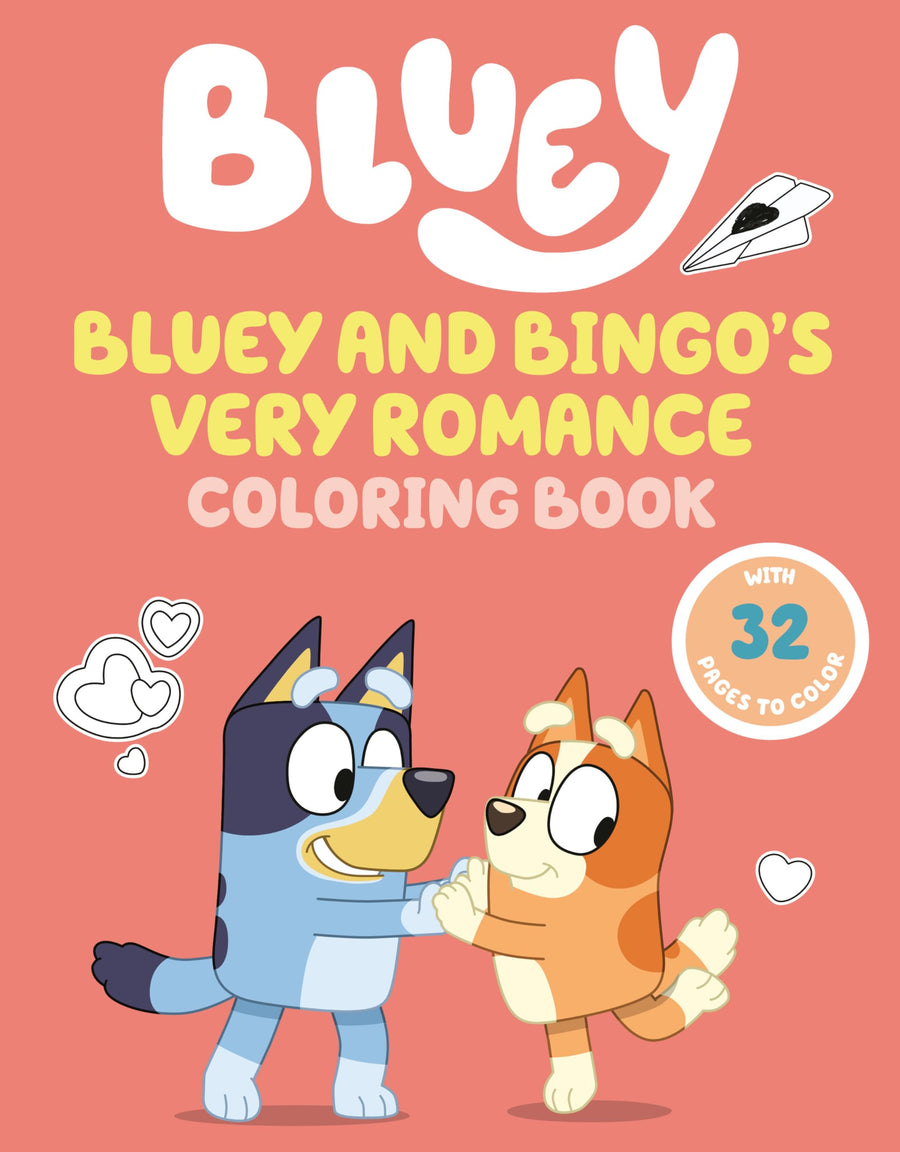 Bluey and Bingo's Very Romance Coloring Book -- Penguin Young Readers Licenses, Paperback