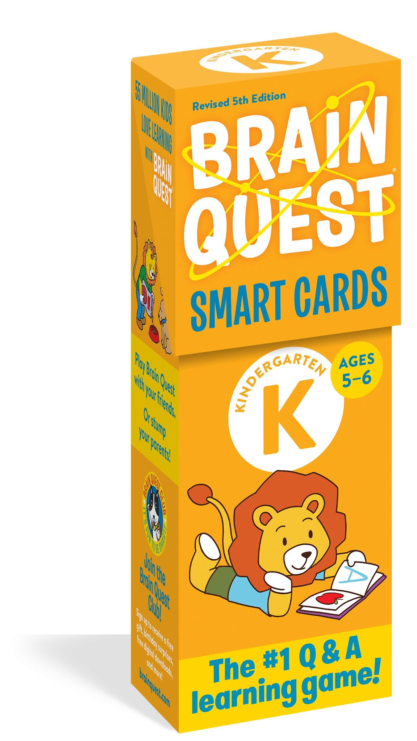 Brain Quest Kindergarten Smart Cards Revised 5th Edition by Workman Publishing