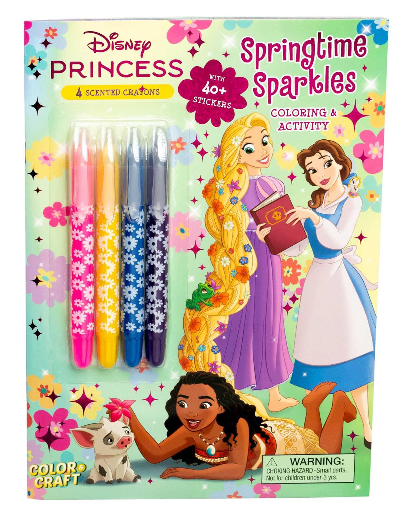 Disney Princess: Springtime Sparkles by Fischer, Maggie