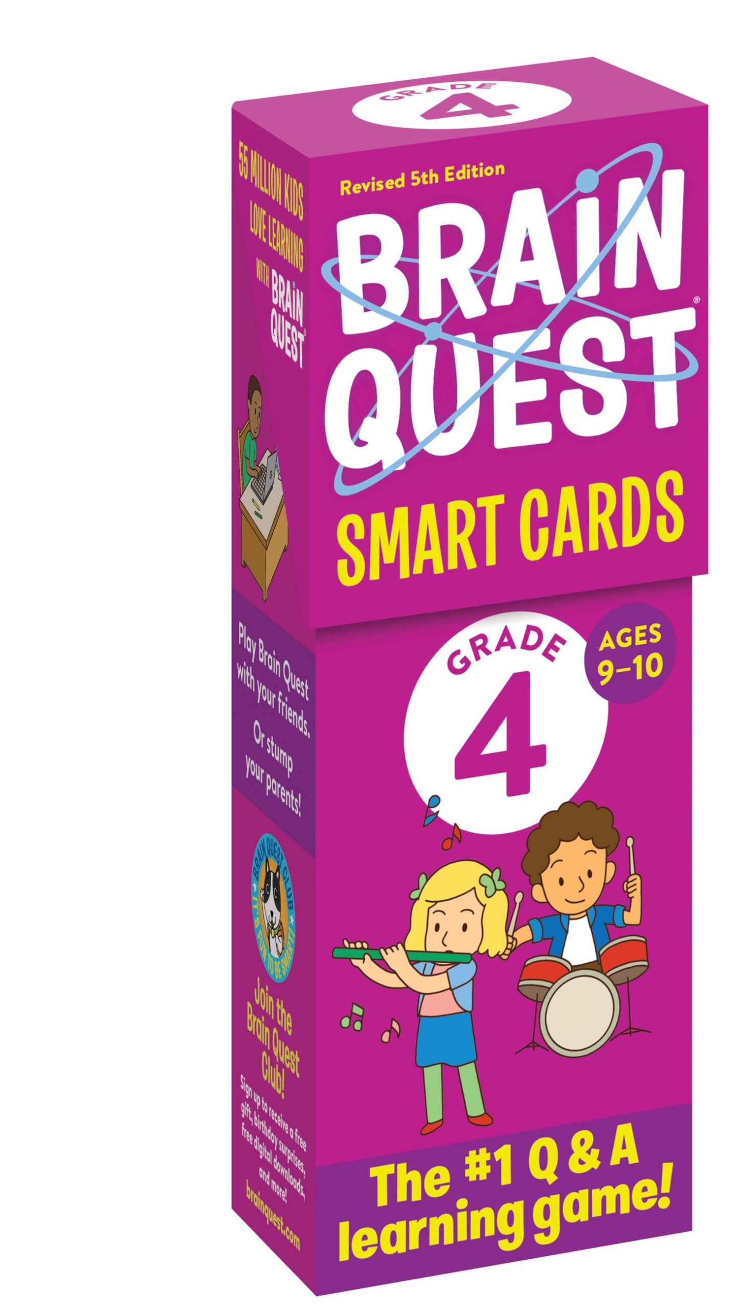 Brain Quest 4th Grade Smart Cards Revised 5th Edition by Workman Publishing