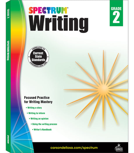 Spectrum Writing, Grade 2: Volume 36 -- Spectrum, Paperback