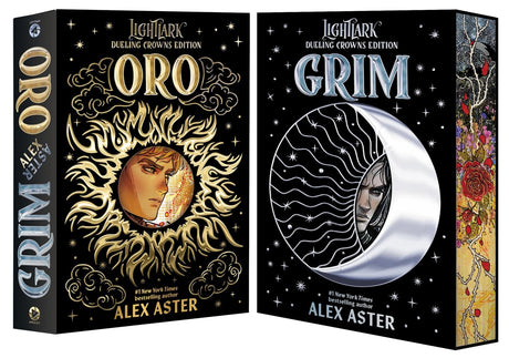 Grim and Oro: Dueling Crowns Edition (a Lightlark Saga Deluxe Companion Book) -- Alex Aster, Hardcover