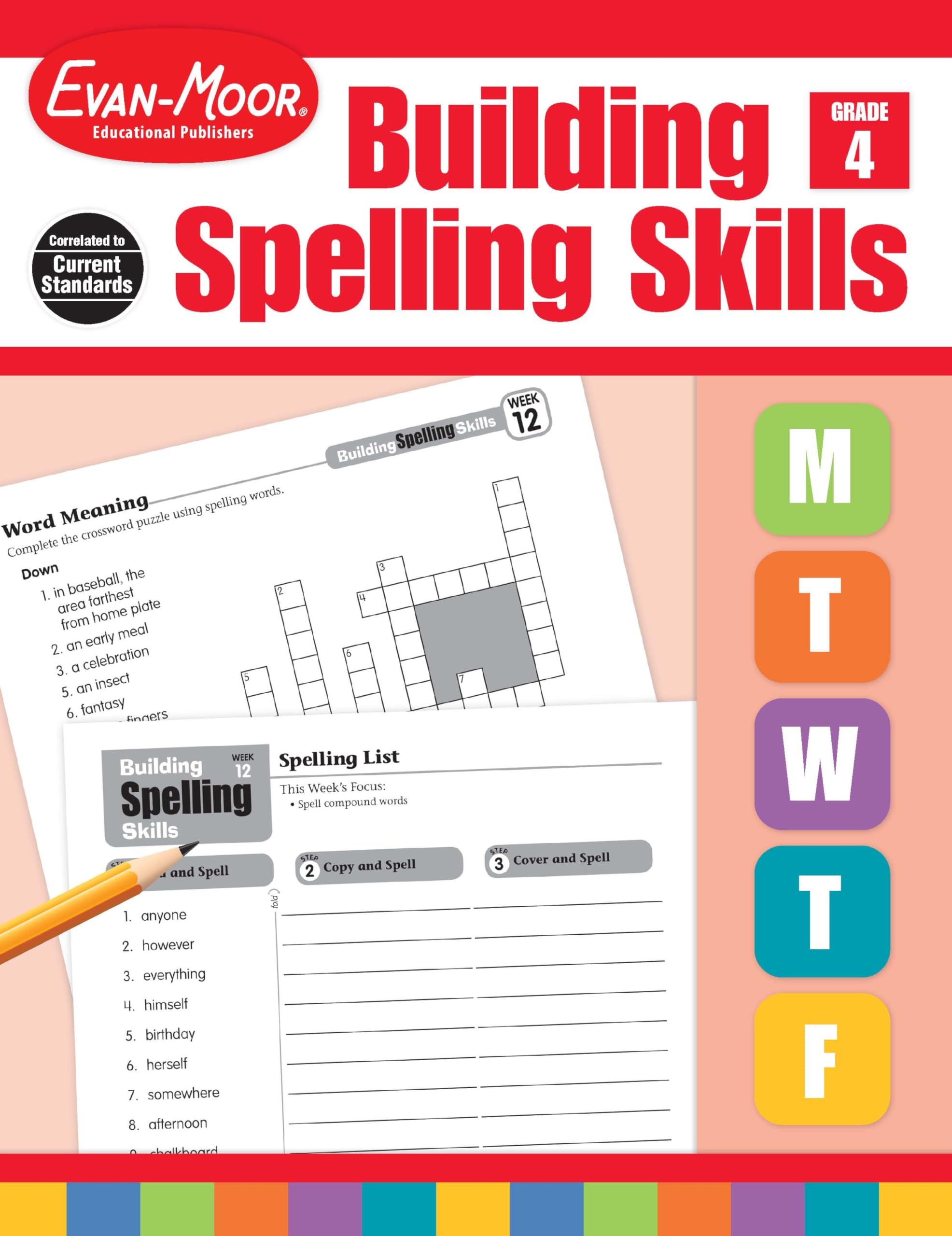 Building Spelling Skills Grade 4 by Evan-Moor Educational Publishers