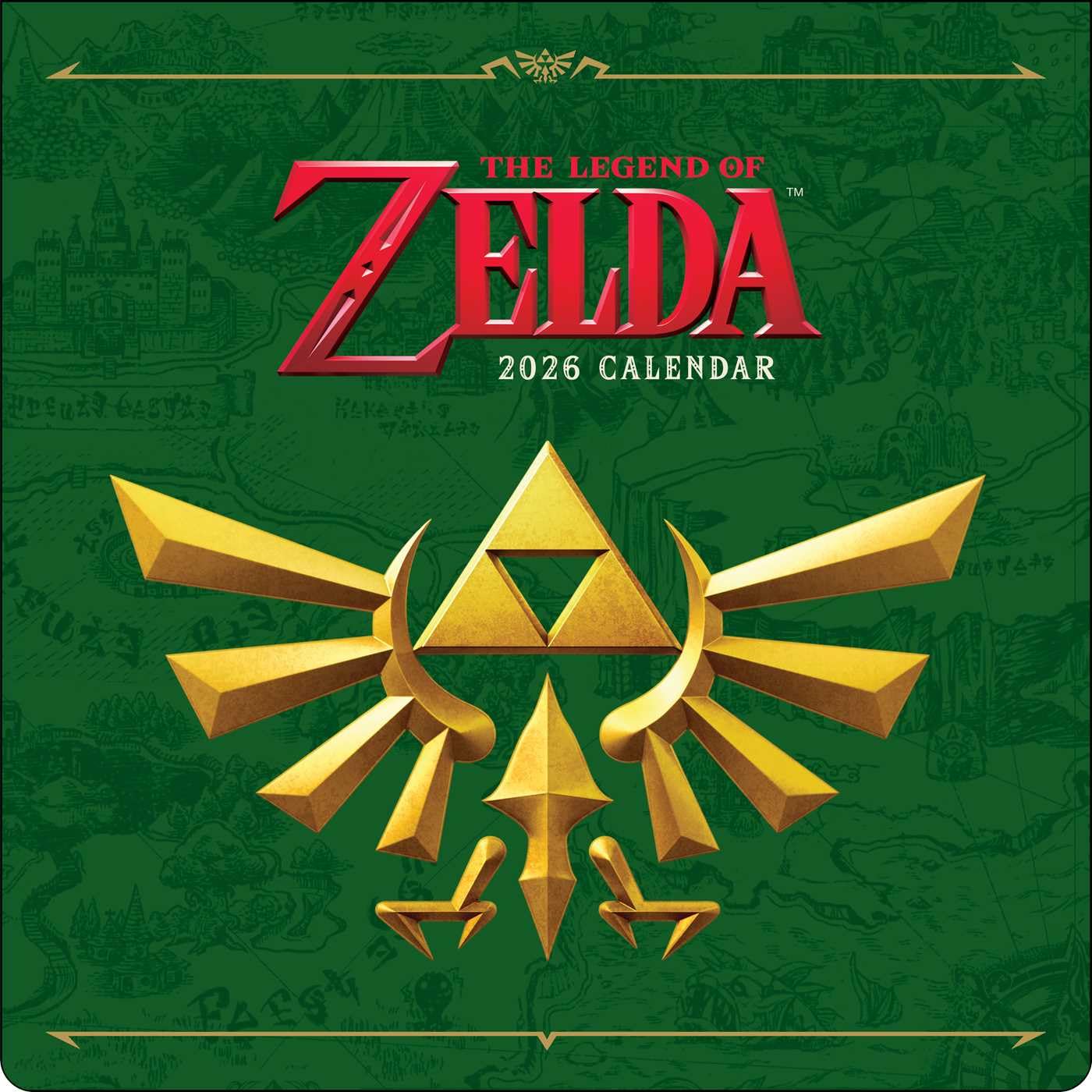 Legend of Zelda 2026 Wall Calendar by Nintendo