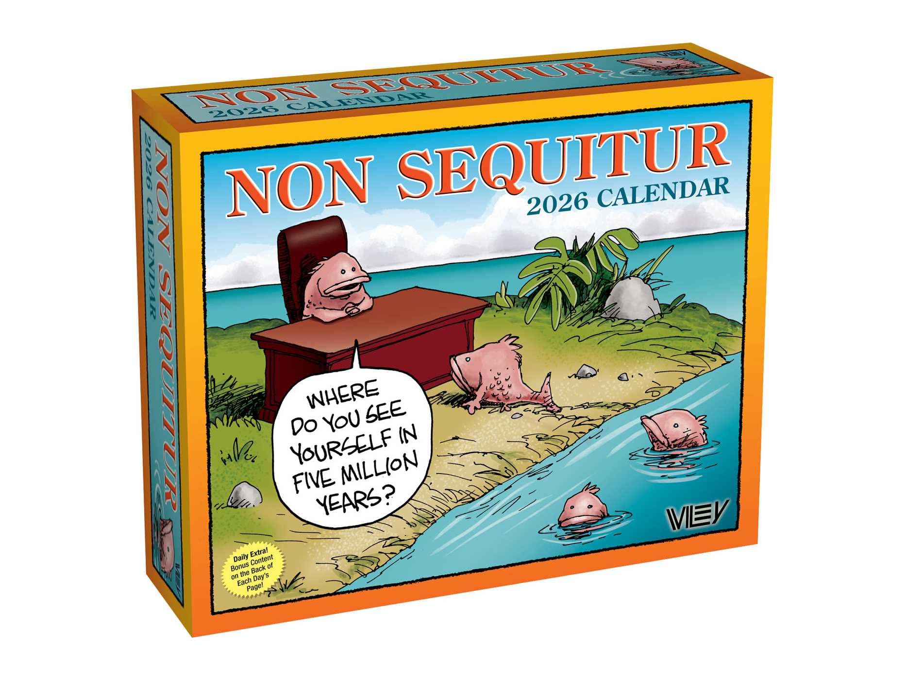 Non Sequitur 2026 Day-To-Day Calendar by Miller, Wiley