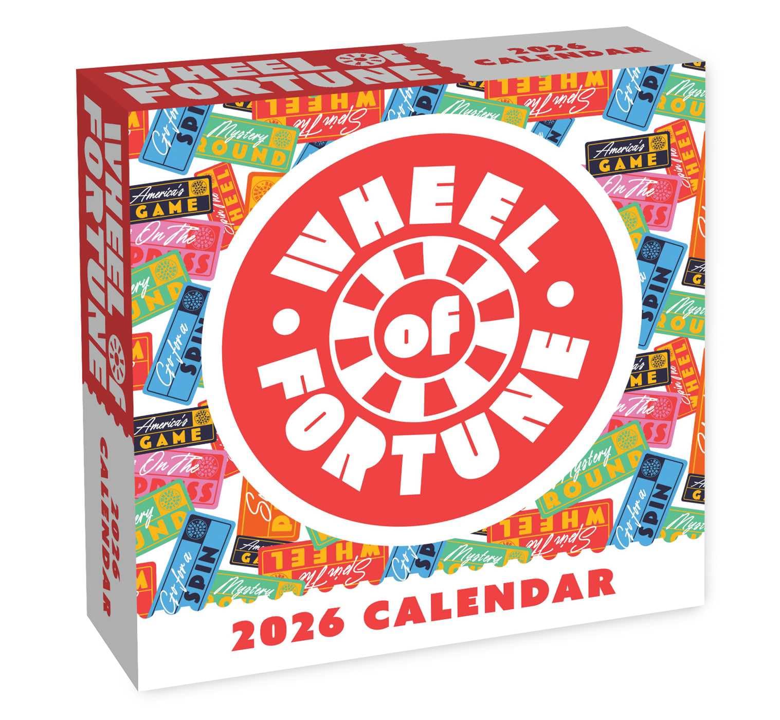 Wheel of Fortune 2026 Day-To-Day Calendar by Sony