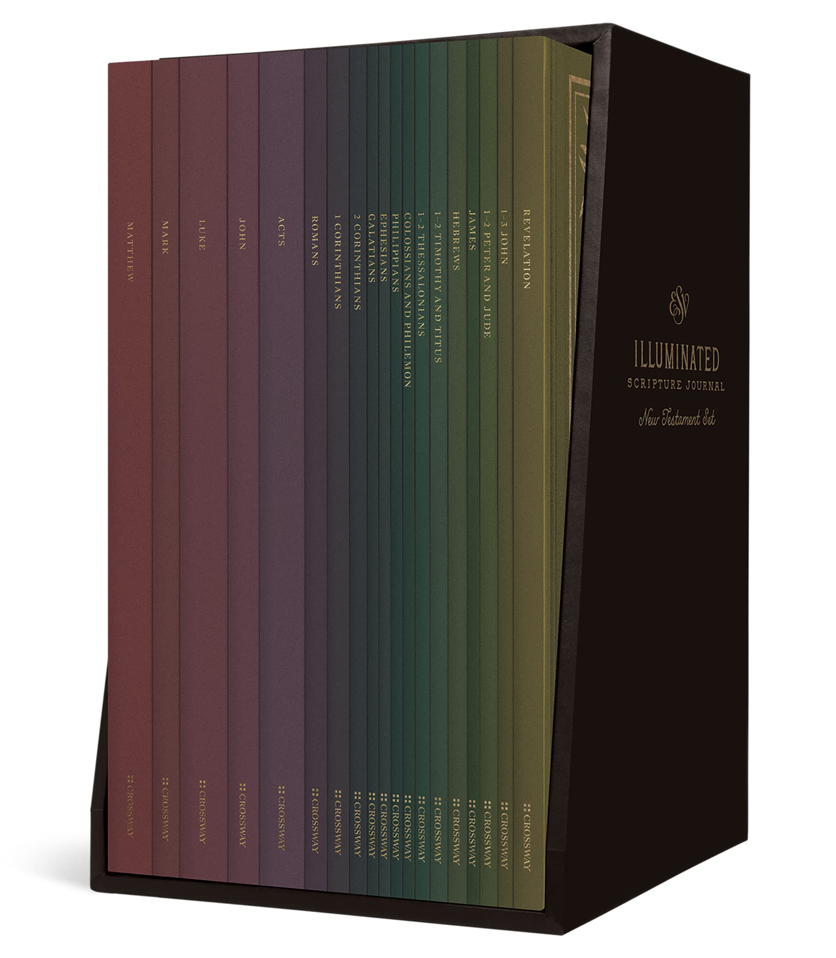 ESV Illuminated Scripture Journal: New Testament Set by