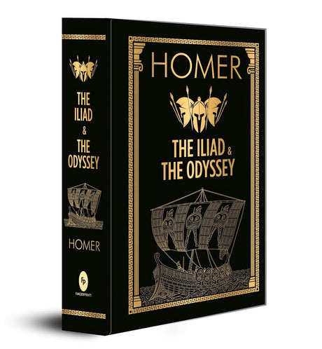 The Iliad & the Odyssey (Deluxe Hardbound Edition) -- Homer, Hardcover