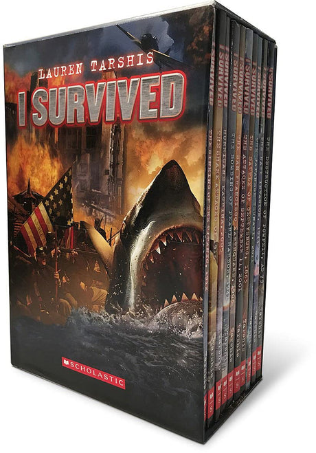 I Survived: Ten Thrilling Books (Boxed Set) -- Lauren Tarshis, Boxed Set