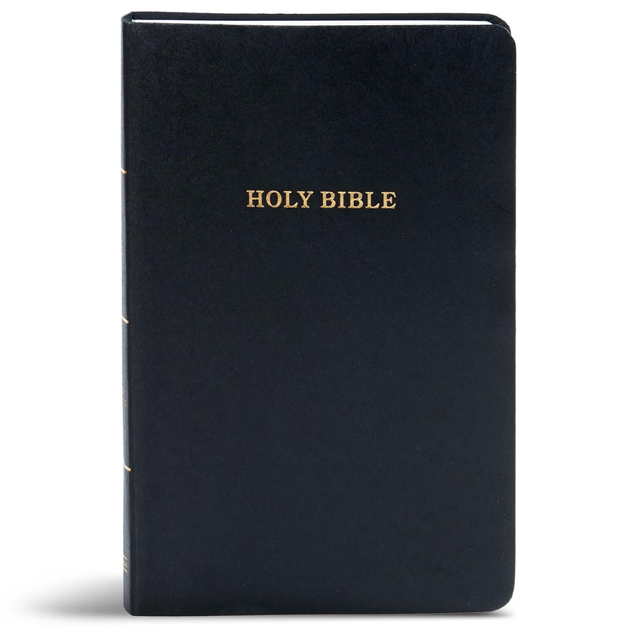 KJV Gift and Award Bible, Black Imitation Leather -- Holman Bible Publishers, Bible