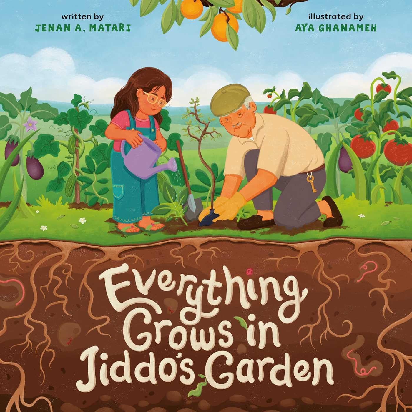 Everything Grows in Jiddo's Garden by Matari, Jenan