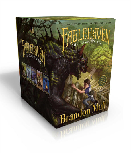 Fablehaven Complete Set (Boxed Set): Fablehaven; Rise of the Evening Star; Grip of the Shadow Plague; Secrets of the Dragon Sanctuary; Keys to the Dem -- Brandon Mull, Boxed Set