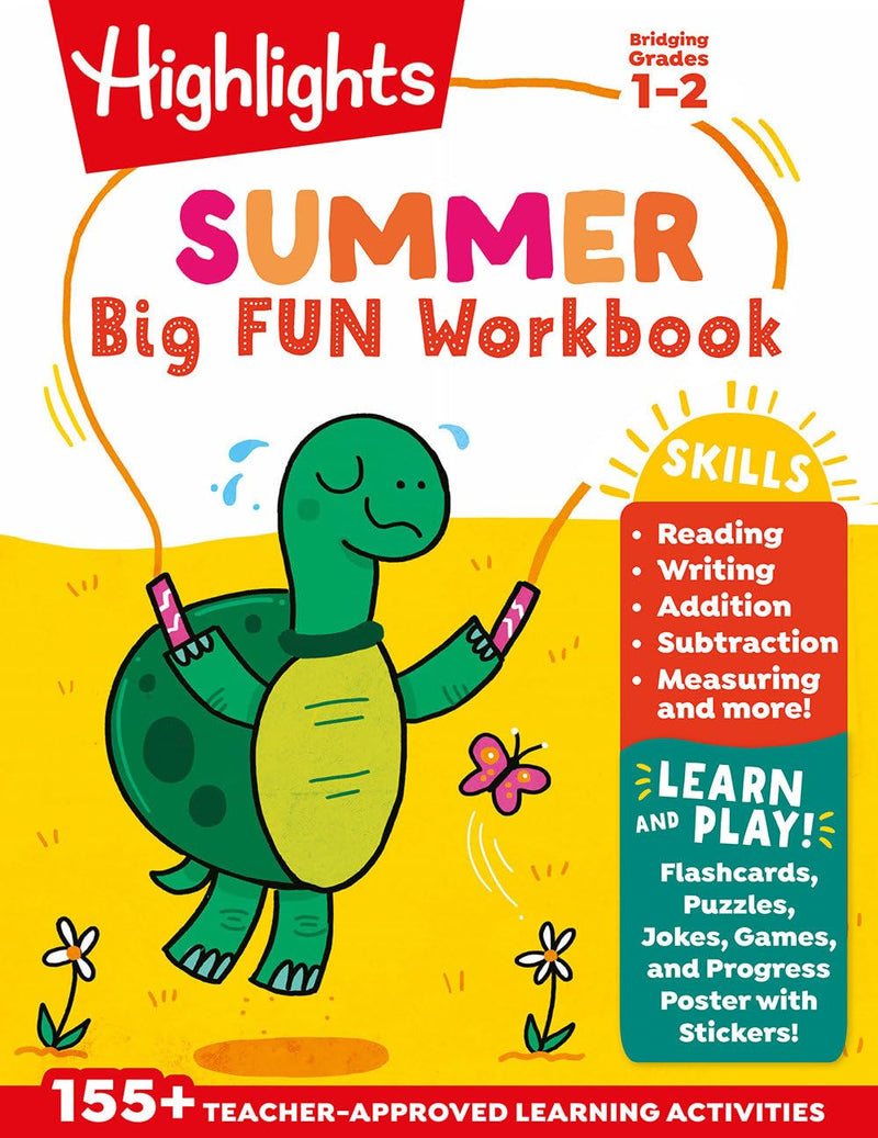 Summer Big Fun Workbook Bridging Grades 1 & 2 by Highlights Learning