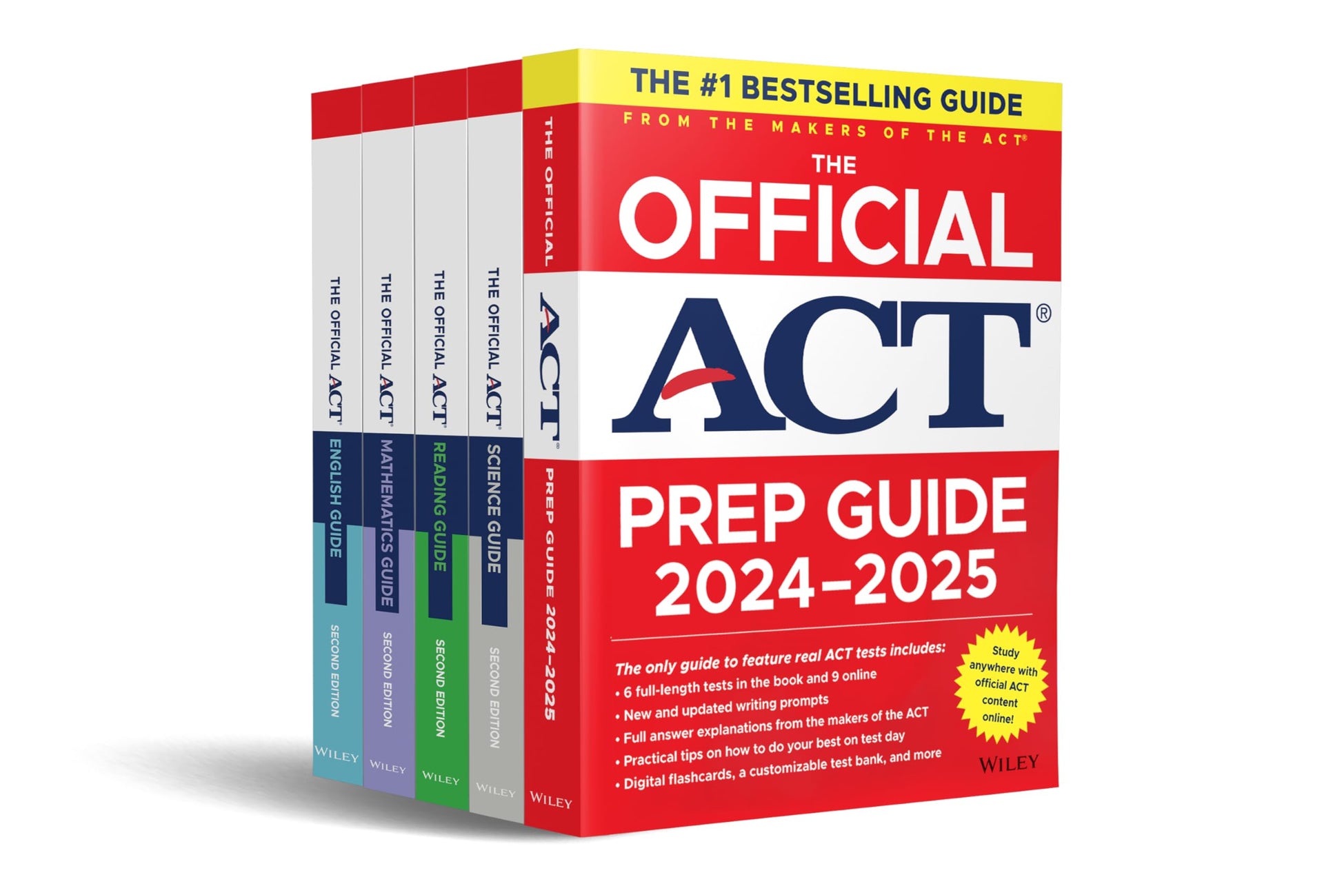 The Official ACT Prep & Subject Guides 2024-2025 Complete Set by ACT