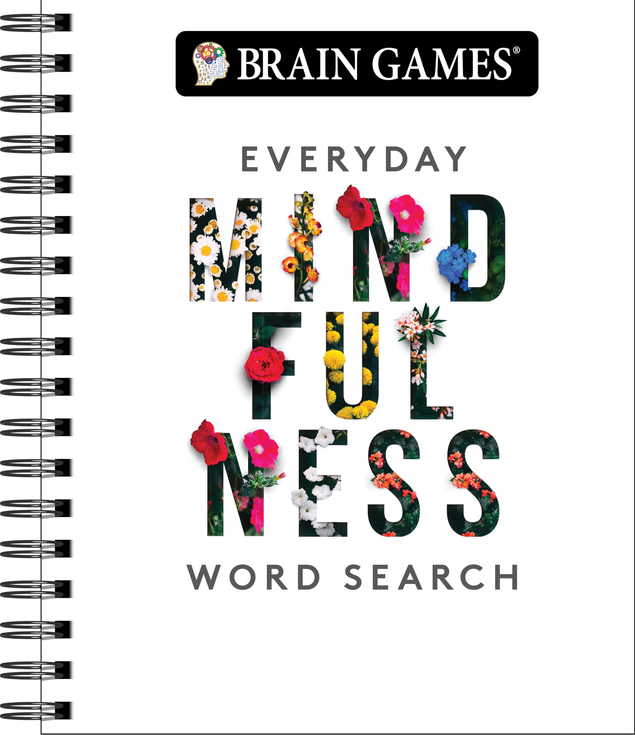 Brain Games - Everyday Mindfulness Word Search (White) by Publications International Ltd