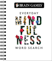 Brain Games - Everyday Mindfulness Word Search (White) by Publications International Ltd