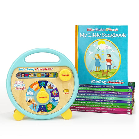 Bible Stories and Songs (Little Sunbeams): Take-Along Storyteller -- Cottage Door Press, Hardcover