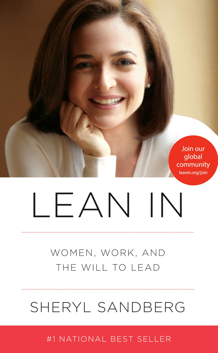 Used - Very Good | Lean in: Women, Work, and the Will to Lead -- Sheryl Sandberg, Hardcover
