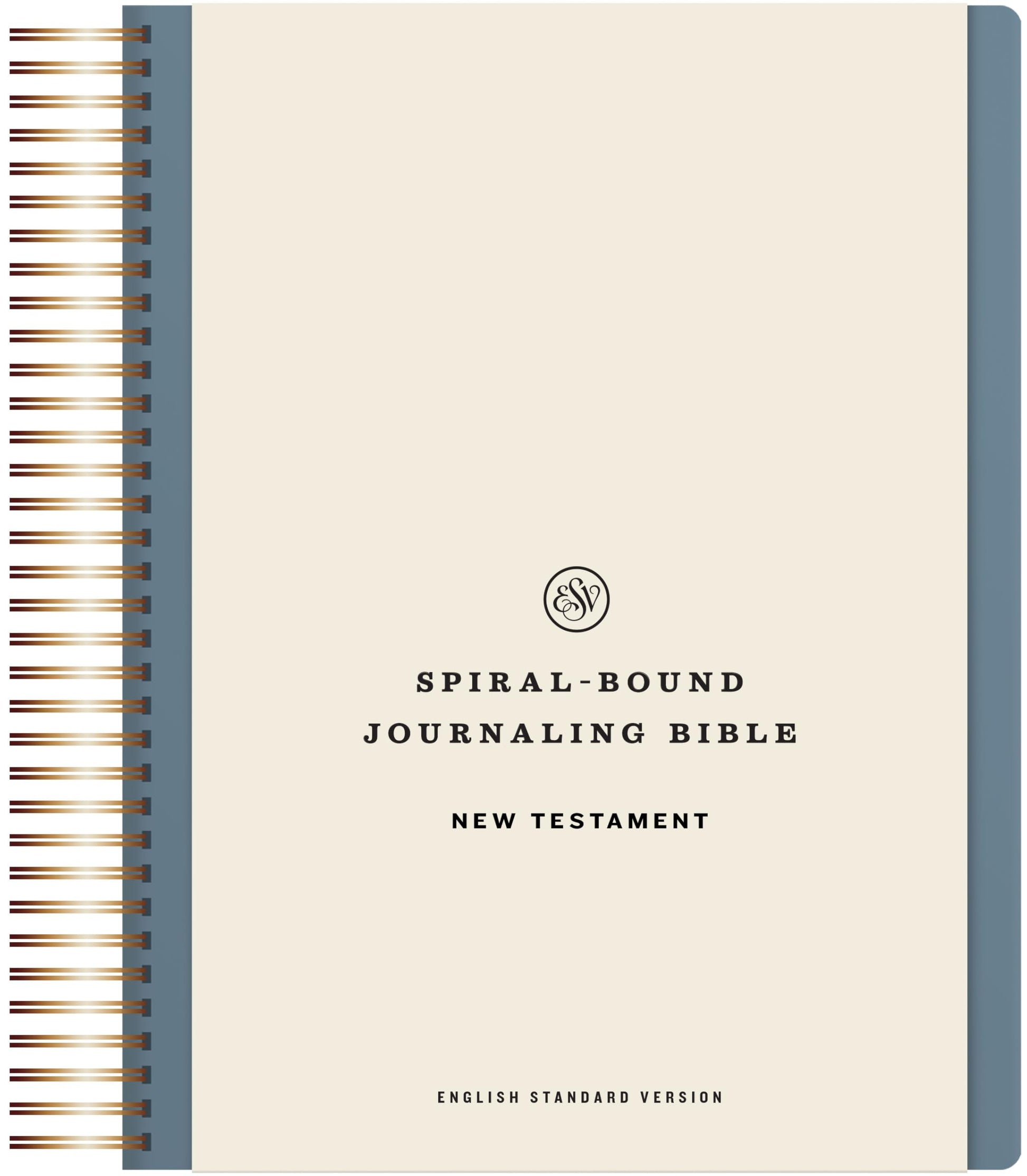 ESV Spiral-Bound Journaling Bible, New Testament (Hardcover) by