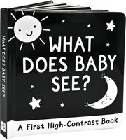 What Does Baby See?: A First High-Contrast Board Book by Abbott, Simon