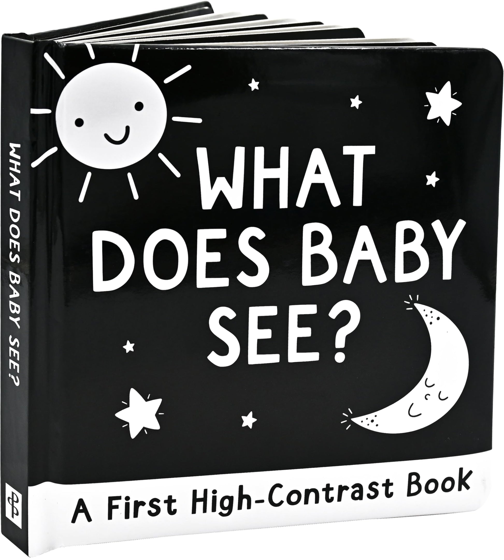 What Does Baby See?: A First High-Contrast Board Book by Abbott, Simon