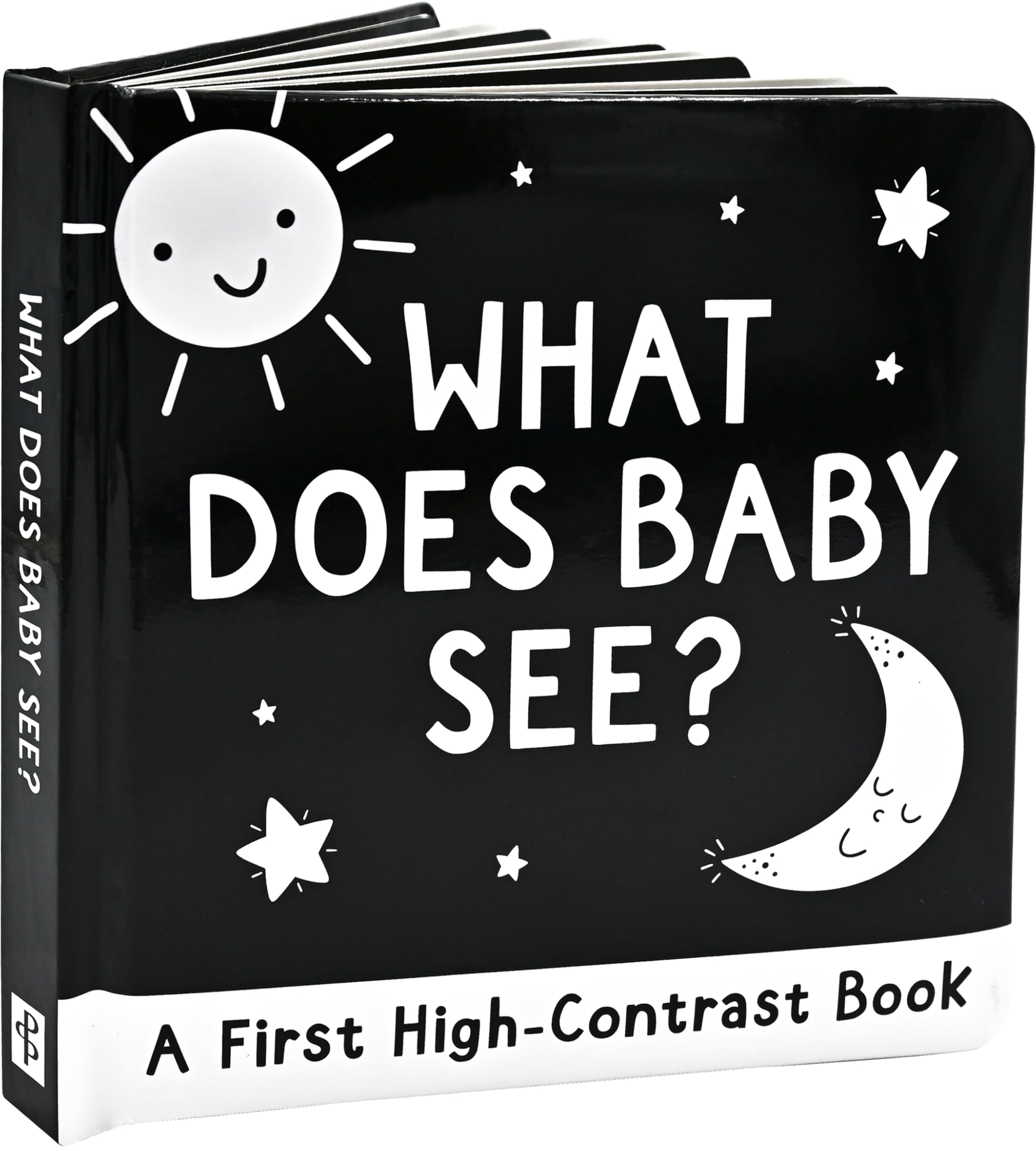What Does Baby See?: A First High-Contrast Board Book by Abbott, Simon