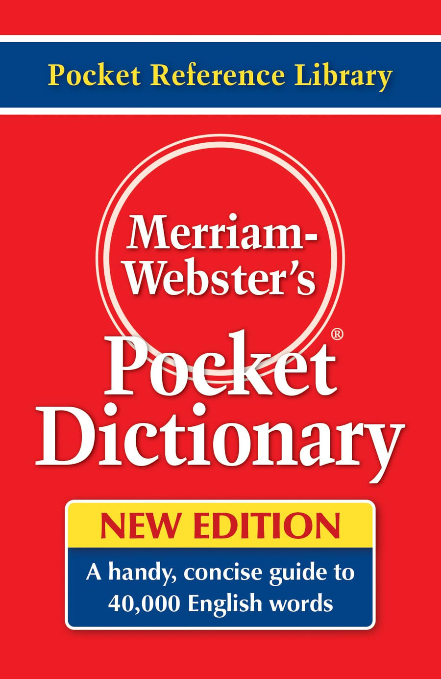 Merriam-Webster's Pocket Dictionary -- Merriam-Webster, Paperback