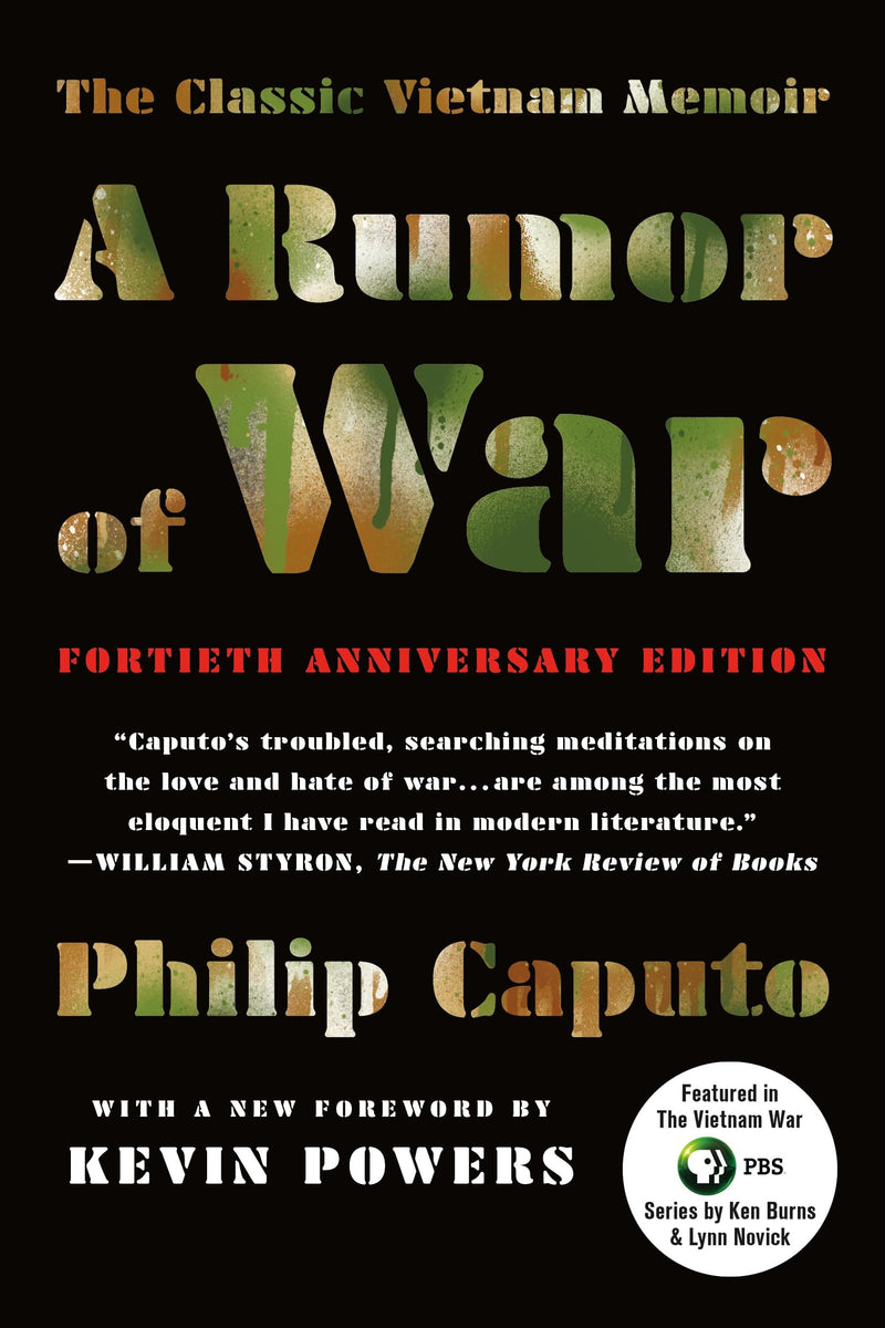 A Rumor of War: The Classic Vietnam Memoir by Caputo, Philip