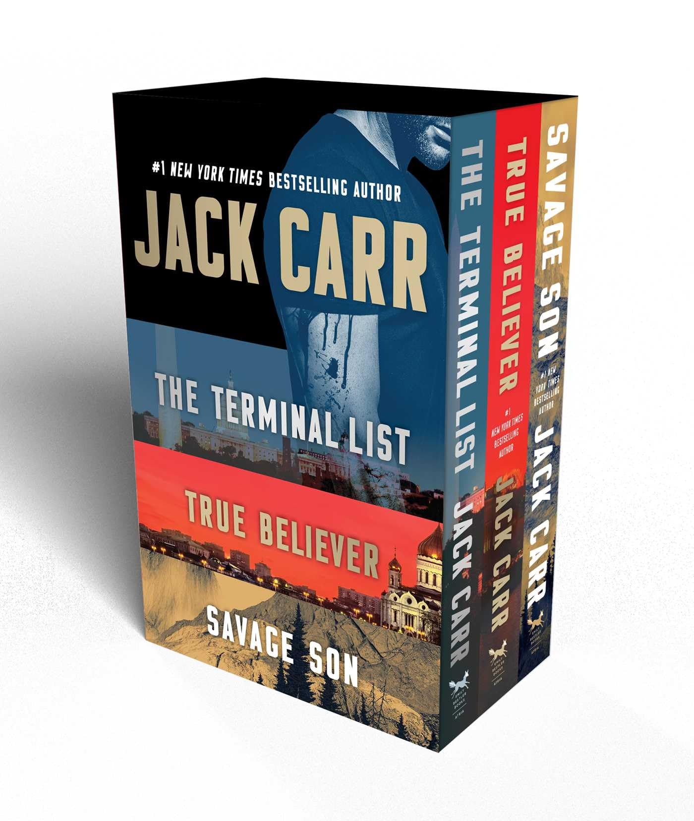 Jack Carr Boxed Set: The Terminal List, True Believer, and Savage Son by Carr, Jack