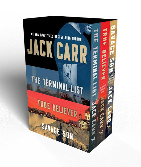 Jack Carr Terminal List Boxed Set: The Terminal List, True Believer, Savage Son -- Jack Carr, Paperback