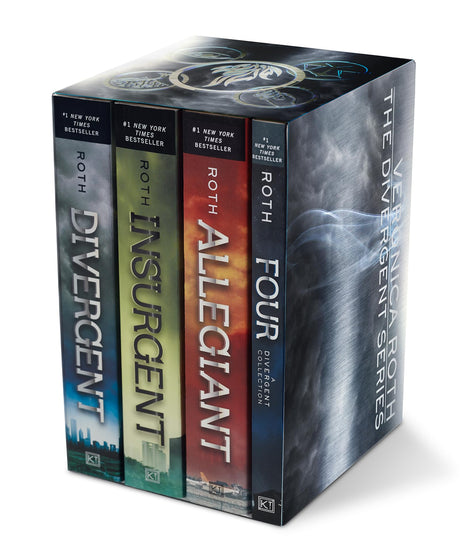 Divergent Series Set: Divergent, Insurgent, Allegiant, Four -- Veronica Roth, Boxed Set