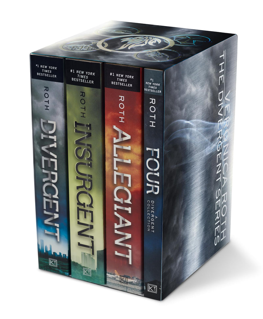 Divergent Series Set: Divergent, Insurgent, Allegiant, Four -- Veronica Roth, Boxed Set