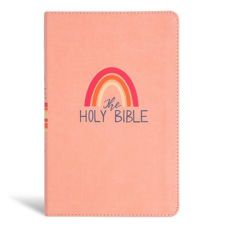 KJV Kids Bible, Peach Leathertouch -- Holman Bible Publishers, Bible