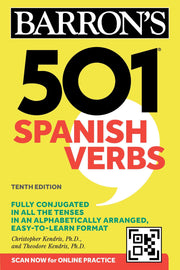 501 Spanish Verbs, Tenth Edition by Kendris, Christopher