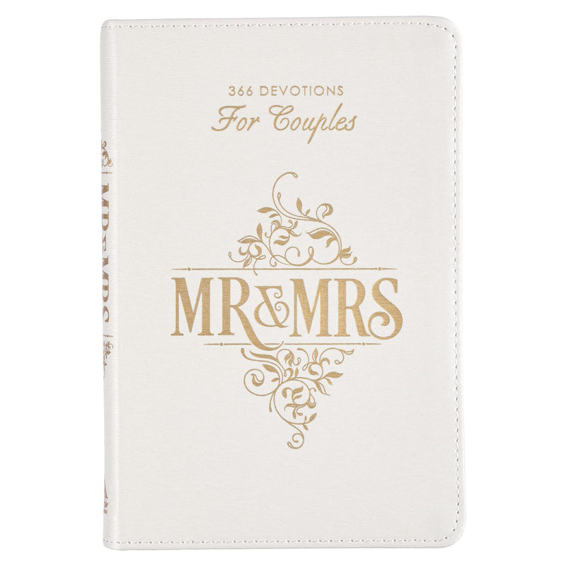 Gift Book Mr. & Mrs. White Faux Leather by Teigen Rob &. Joanna