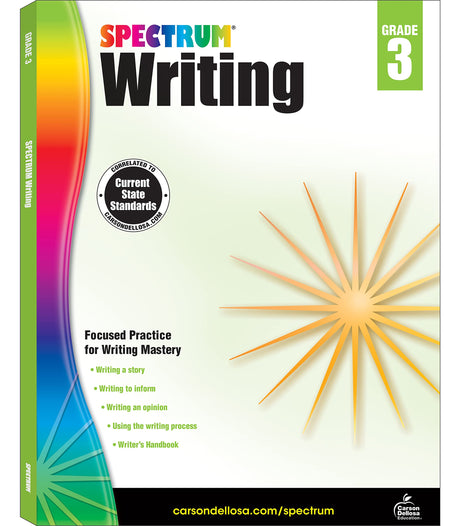 Spectrum Writing, Grade 3: Volume 37 -- Spectrum, Paperback