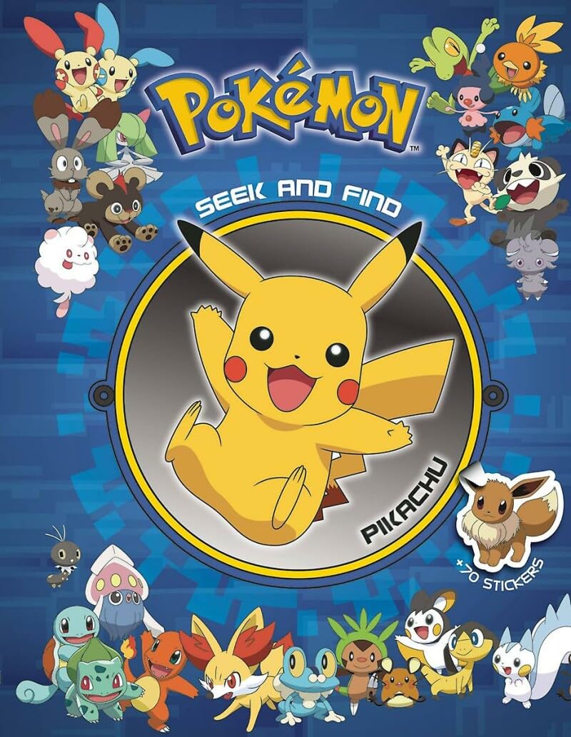 Pok?mon Seek and Find: Pikachu by Viz_unknown