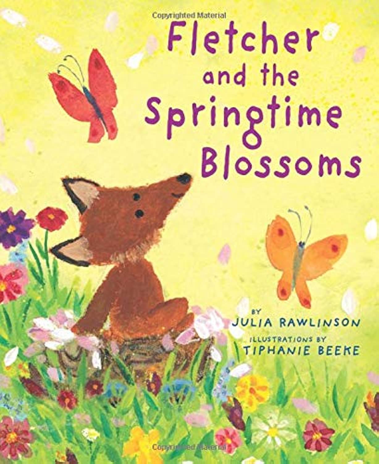 Fletcher and the Springtime Blossoms by Rawlinson, Julia
